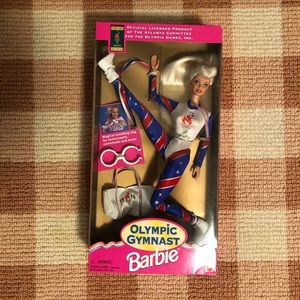 Olympic Gymnast Barbie Doll 1996
